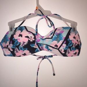 Colorful Push-Up Bikini Top
